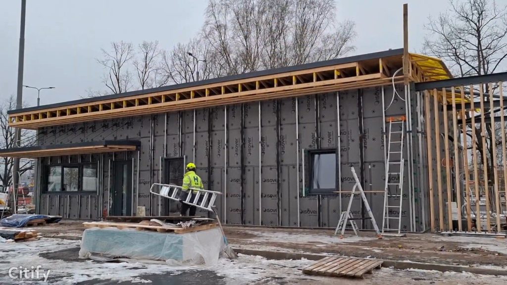 7.tramvaja līnijas pagarinājuma izbūve (Latgales iela, Višķu iela,Lokomotīves iela) - Bike path, Railroad, Street - construction photos