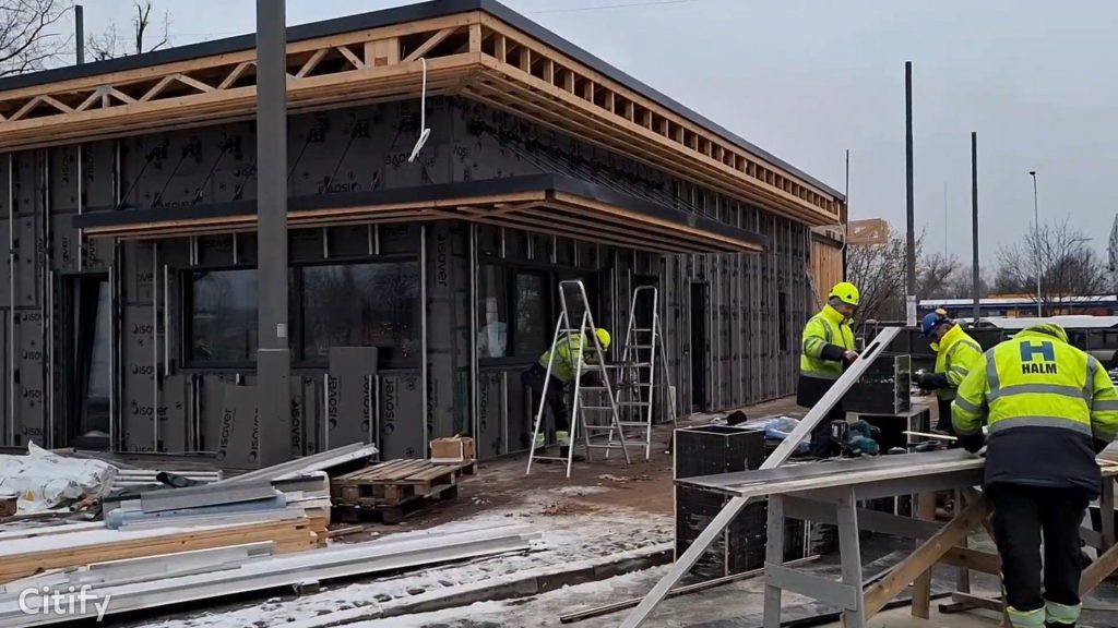 7.tramvaja līnijas pagarinājuma izbūve (Latgales iela, Višķu iela,Lokomotīves iela) - Bike path, Railroad, Street - construction photos