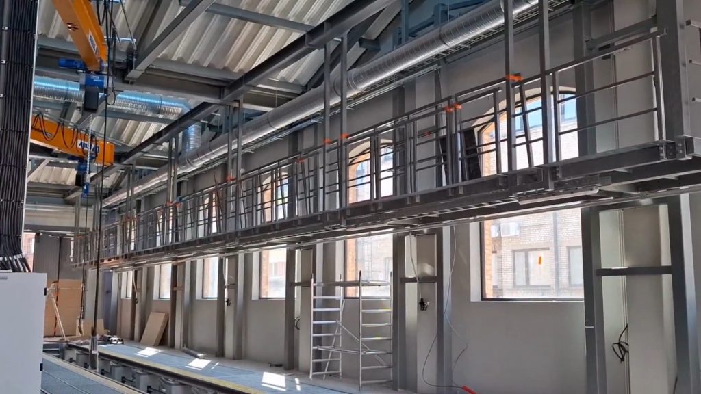 5. tramvaju depo pārbūve (Brīvības iela 191) - Kitas susisiekimo objektas - statybų nuotraukos