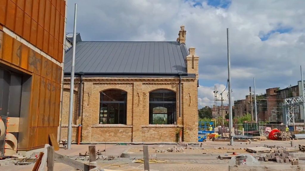 5. tramvaju depo pārbūve (Brīvības iela 191) - Kitas susisiekimo objektas - statybų nuotraukos