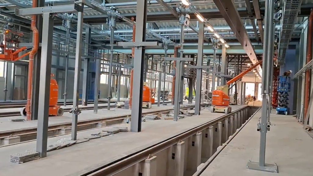 5. tramvaju depo pārbūve (Brīvības iela 191) - Kitas susisiekimo objektas - statybų nuotraukos