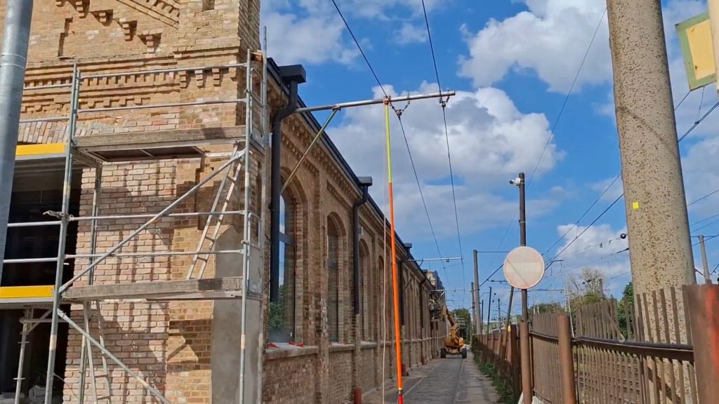 5. tramvaju depo pārbūve (Brīvības iela 191) - Kitas susisiekimo objektas - statybų nuotraukos