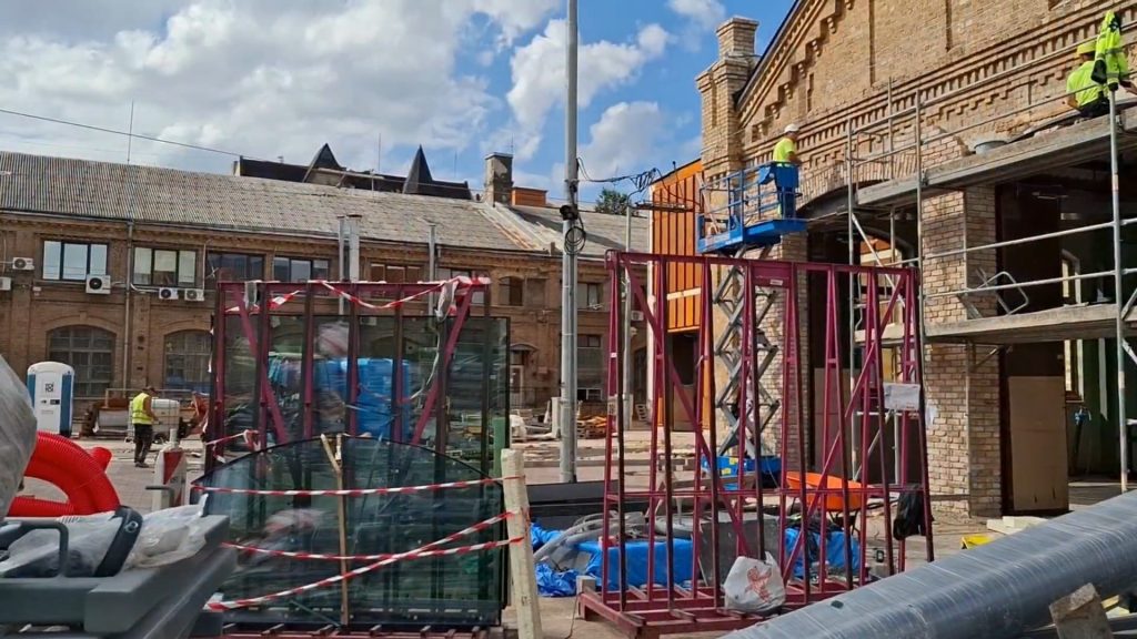 5. tramvaju depo pārbūve (Brīvības iela 191) - Kitas susisiekimo objektas - statybų nuotraukos