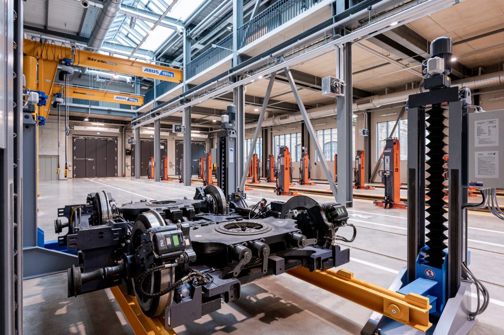 5. tramvaju depo pārbūve (Brīvības iela 191) - Kitas susisiekimo objektas - statybų nuotraukos