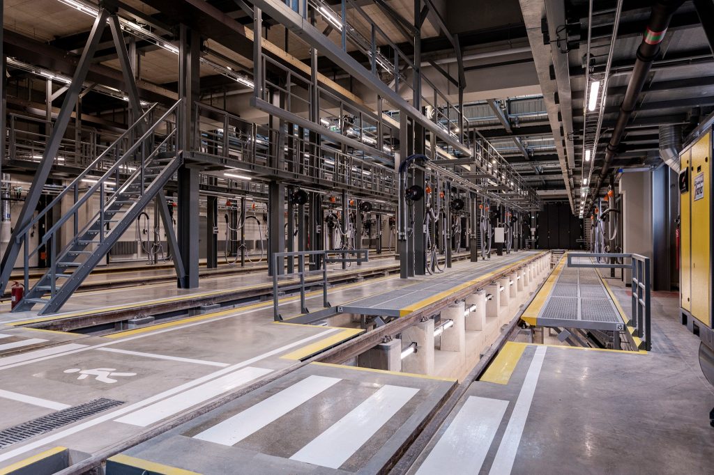 5. tramvaju depo pārbūve (Brīvības iela 191) - Kitas susisiekimo objektas - statybų nuotraukos