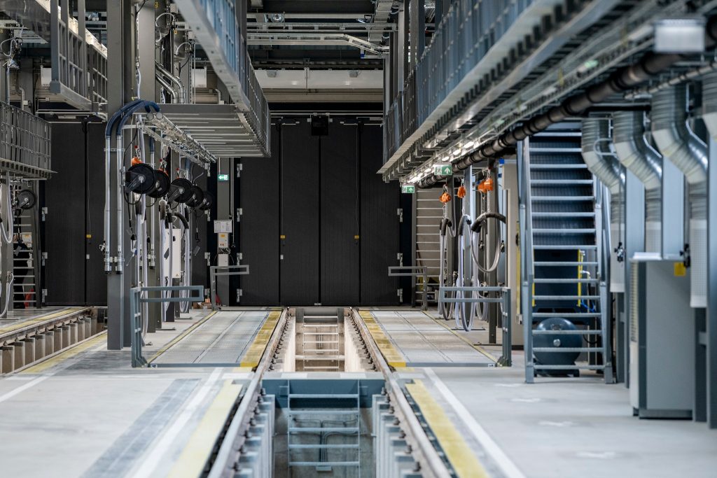 5. tramvaju depo pārbūve (Brīvības iela 191) - Kitas susisiekimo objektas - statybų nuotraukos