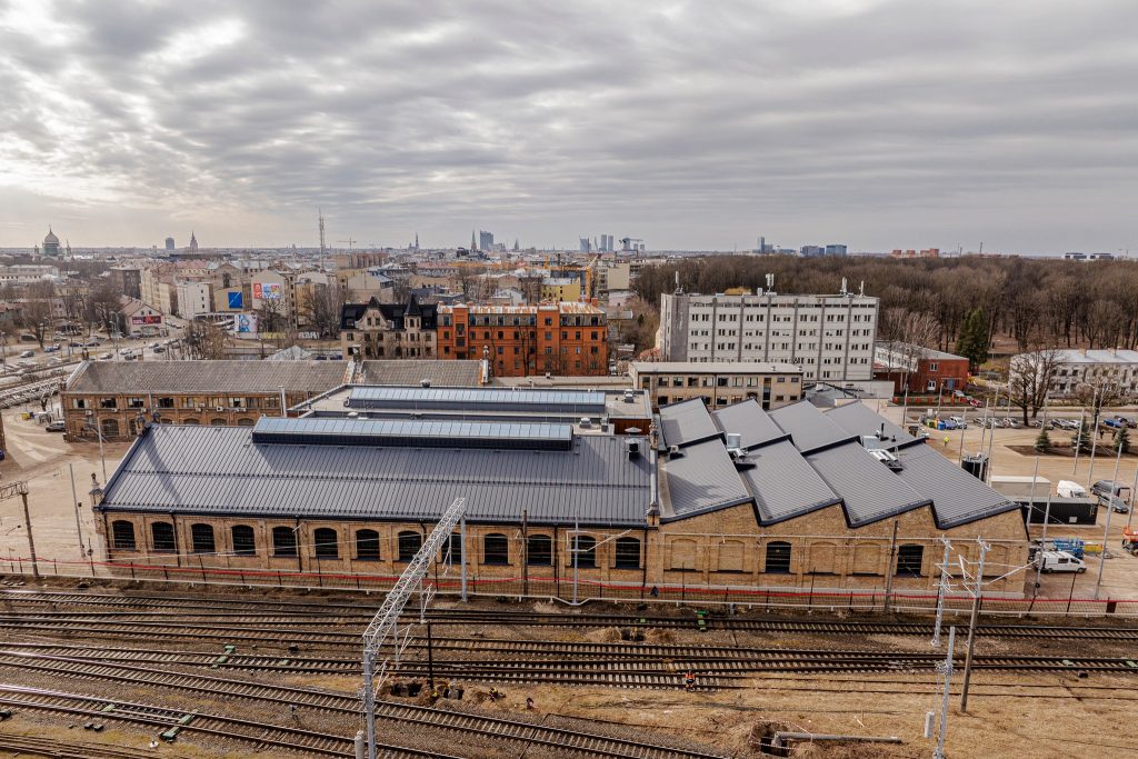 5. tramvaju depo pārbūve (Brīvības iela 191) - Kitas susisiekimo objektas - statybų nuotraukos