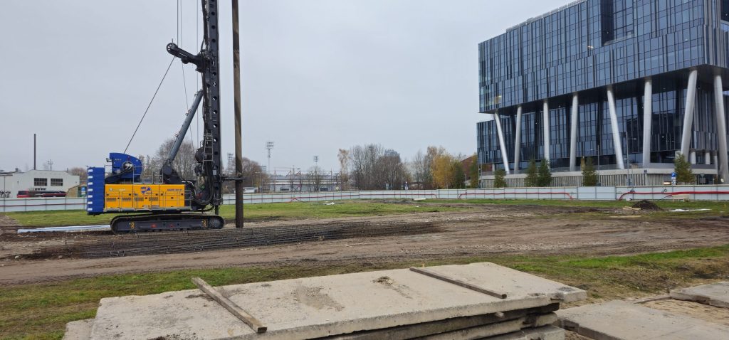 New Hanza Apartamenti - "C" ēka (Gustava Kluča iela 10) - Daugiabutis - statybų nuotraukos