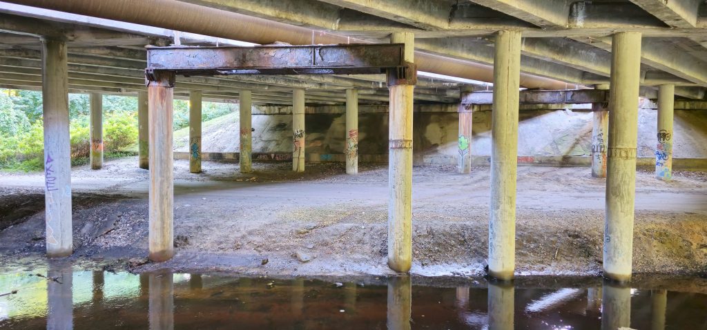 Tilts pār Mārupīti Kārļa Ulmaņa gatvē (Kārļa Ulmaņa Gatve) - Kelias - statybų nuotraukos