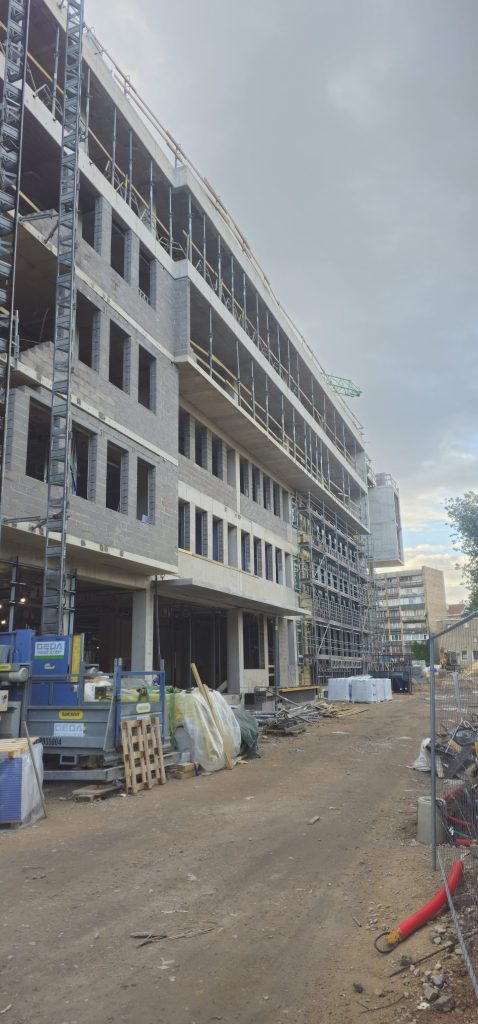 Veselības centrs 4 medicīnas komplekss (Krišjāņa Barona iela 119) - Hospital - construction photos