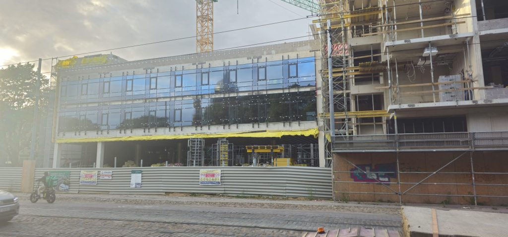 Veselības centrs 4 medicīnas komplekss (Krišjāņa Barona iela 119) - Hospital - construction photos