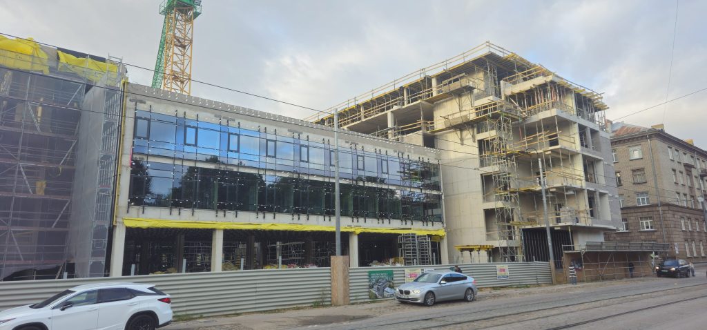 Veselības centrs 4 medicīnas komplekss (Krišjāņa Barona iela 119) - Hospital - construction photos
