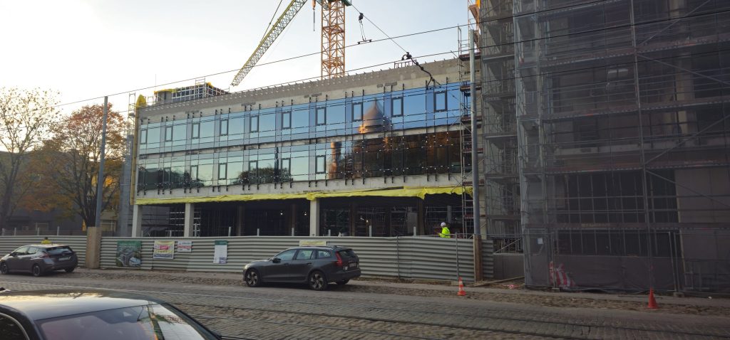 Veselības centrs 4 medicīnas komplekss (Krišjāņa Barona iela 119) - Hospital - construction photos