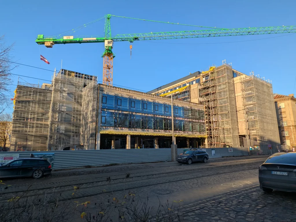 Veselības centrs 4 medicīnas komplekss (Krišjāņa Barona iela 119) - Hospital - construction photos