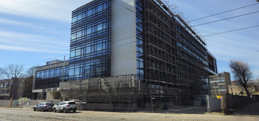 Veselības centrs 4 medicīnas komplekss (Krišjāņa Barona iela 119) - Hospital - construction photos