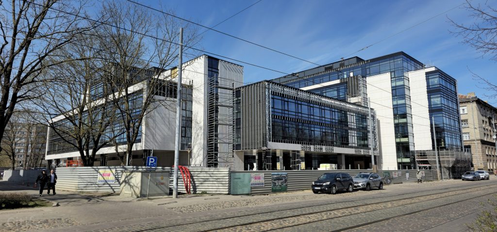 Veselības centrs 4 medicīnas komplekss (Krišjāņa Barona iela 119) - Hospital - construction photos