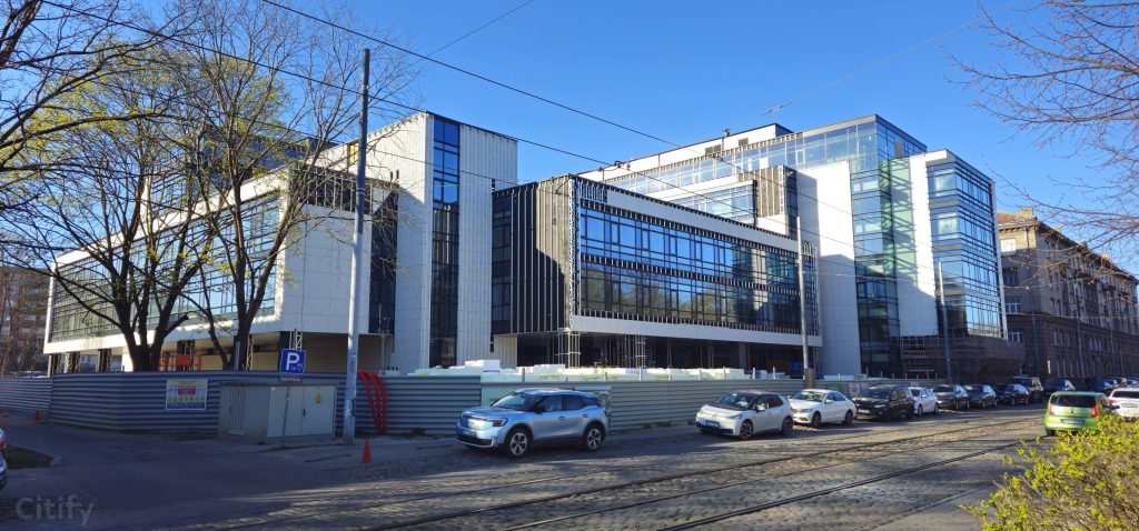Veselības centrs 4 medicīnas komplekss (Krišjāņa Barona iela 119) - Hospital - construction photos