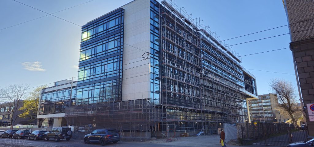 Veselības centrs 4 medicīnas komplekss (Krišjāņa Barona iela 119) - Hospital - construction photos