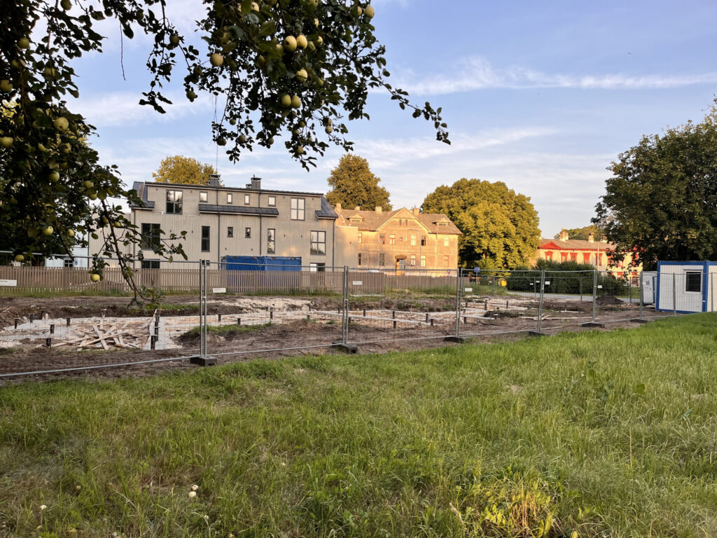 Tīklu iela 2 (Tīklu iela 2) - Private house community - construction photos