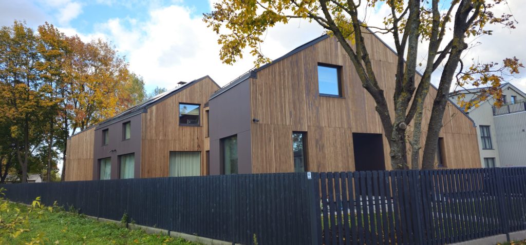 Tīklu iela 2 (Tīklu iela 2) - Private house community - construction photos