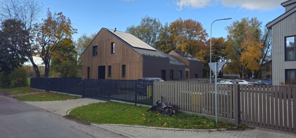 Tīklu iela 2 (Tīklu iela 2) - Private house community - construction photos