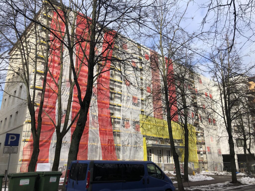 Tomsona iela 3/5 (Tomsona iela 3/5) - Higher education - construction photos