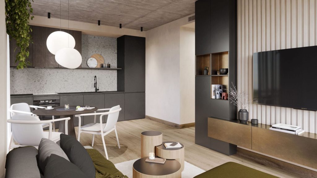 New Hanza Apartamenti - "D" ēka (Gustava Kluča iela 10) - Multi apartment - visualization