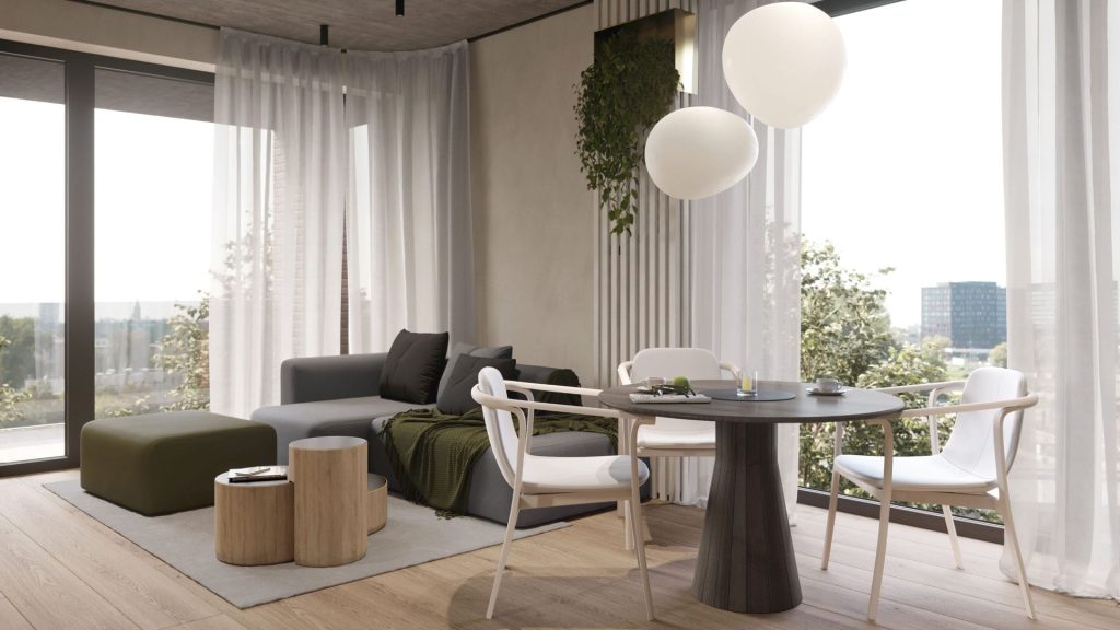 New Hanza Apartamenti - "D" ēka (Gustava Kluča iela 10) - Multi apartment - visualization