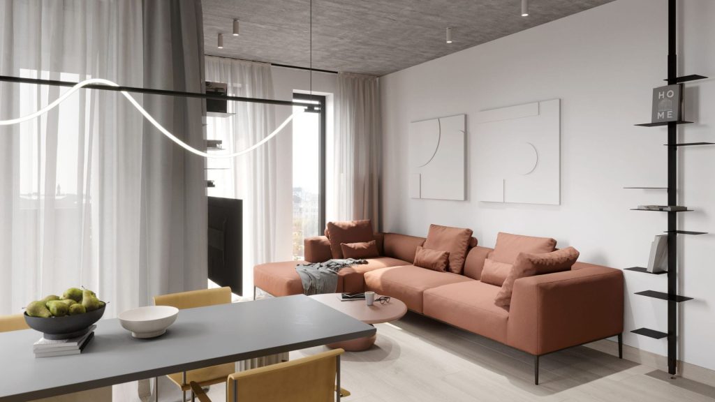 New Hanza Apartamenti - "D" ēka (Gustava Kluča iela 10) - Multi apartment - visualization