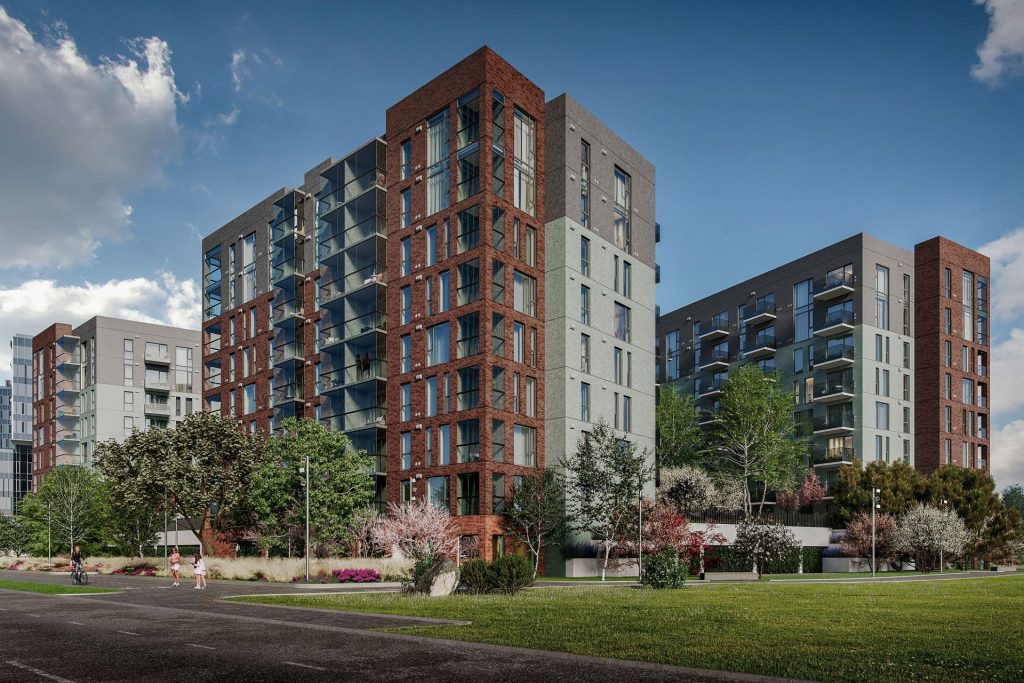 New Hanza Apartamenti - "C" ēka (Gustava Kluča iela 10) - Daugiabutis - vizualizacija