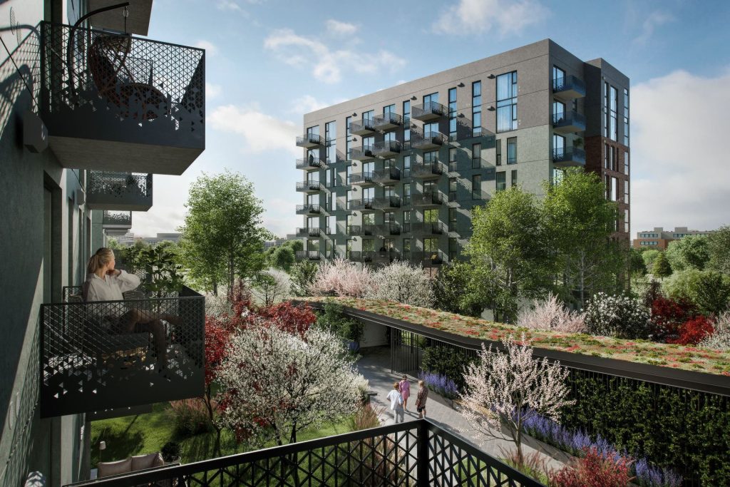 New Hanza Apartamenti - "D" ēka (Gustava Kluča iela 10) - Multi apartment - visualization