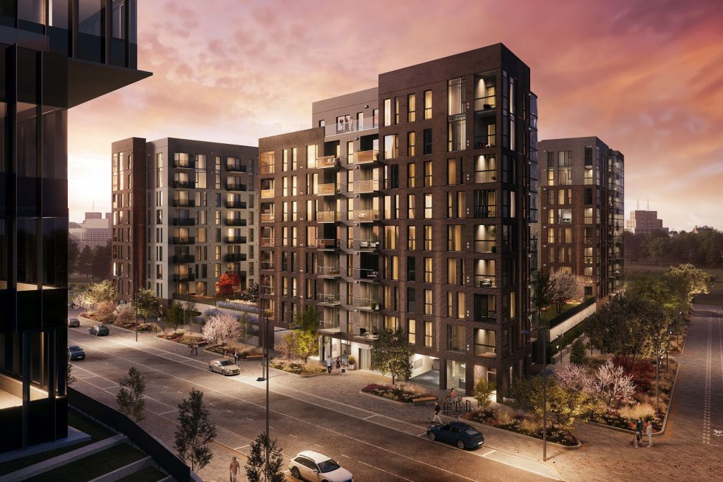 New Hanza Apartamenti - "D" ēka (Gustava Kluča iela 10) - Multi apartment - visualization