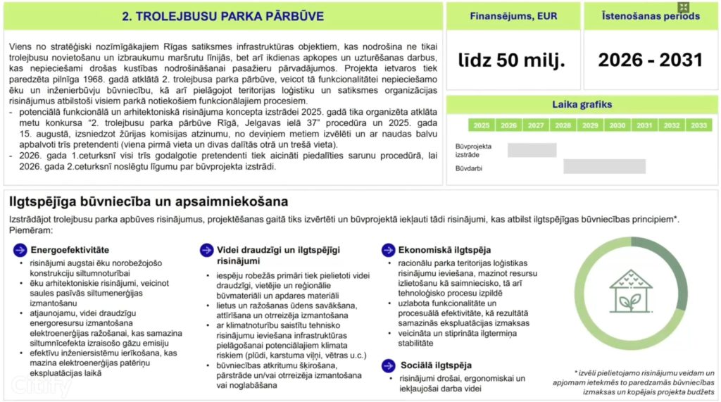 2. trolejbusu parka pārbūve (Jelgavas iela 37) - Kitas transporto objektas - vizualizacija