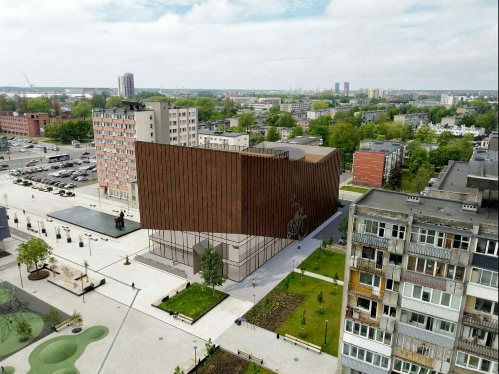 Kino teatras - muziejus (Paryžiaus Komunos g. 4) - Kino, Muuseum - visuaalne