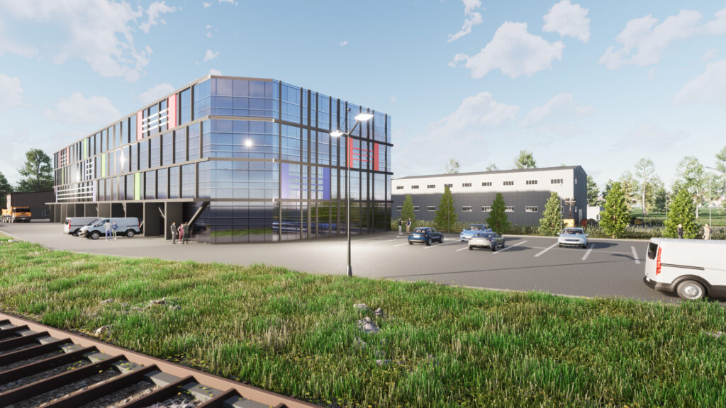 Laevastiku 3c, 3d (Laevastiku 3c, 3d) - Verslo centras, Kita pramonė, Sandėlys / Platinimo centras - vizualizacija