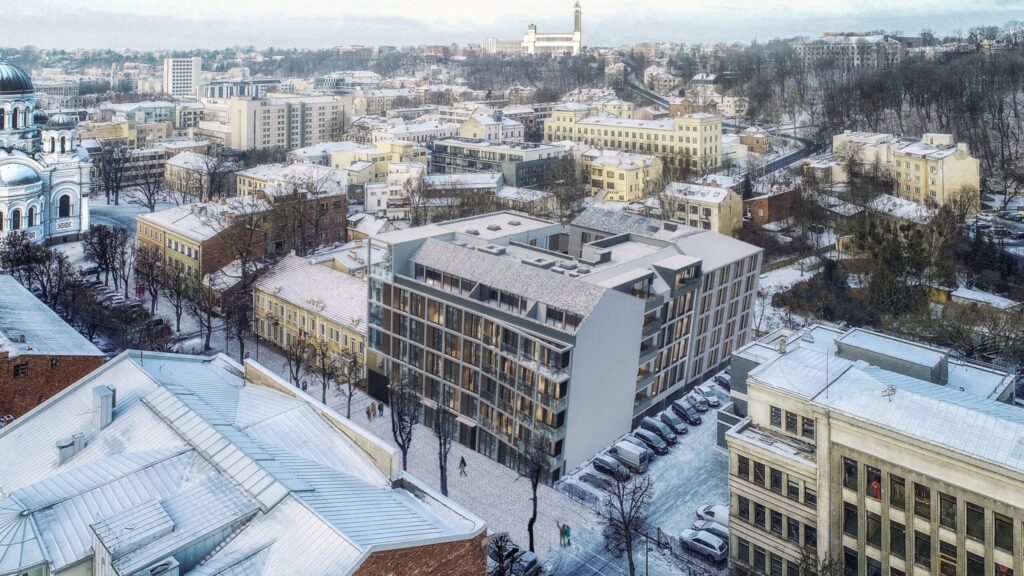 Alėja 18 (Laisvės al. 18) - Multi apartment - visualization