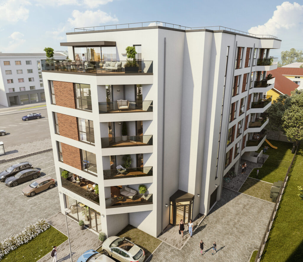 Von Mühle (Lastekodu 35) - Daudzdzīvokļu nams, Cita komerciāla - vizualizācija