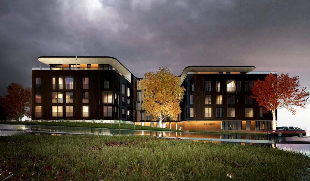Oru maja (Narva mnt 120) - Co-living, Multi apartment, Other commercial - visualization