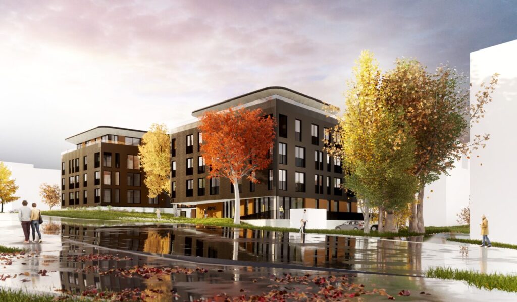 Oru maja (Narva mnt 120) - Co-living, Multi apartment, Other commercial - visualization