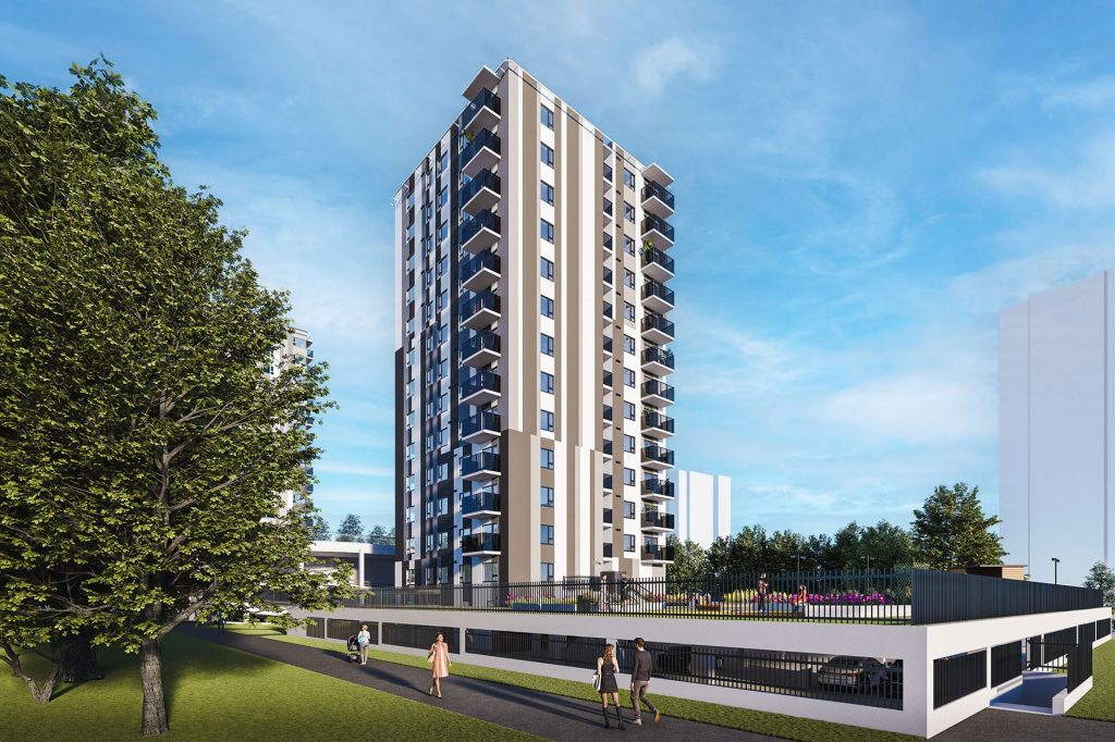 Päevalille 5 (Päevalille 5) - Multi apartment, Parking facility - visualization