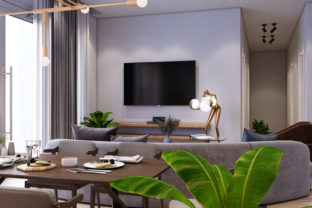 Pakrantės namai (Žygimantų g., Pakrantės g., Paklnės g.) - Private house community - visualization