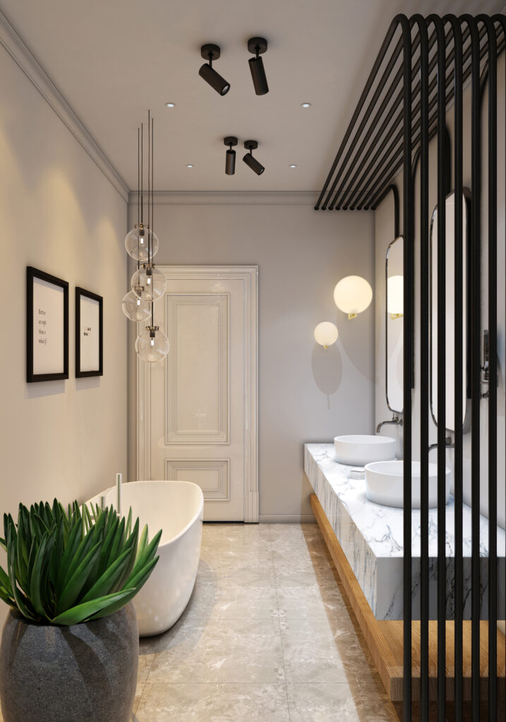 Pakrantės namai (Žygimantų g., Pakrantės g., Paklnės g.) - Private house community - visualization