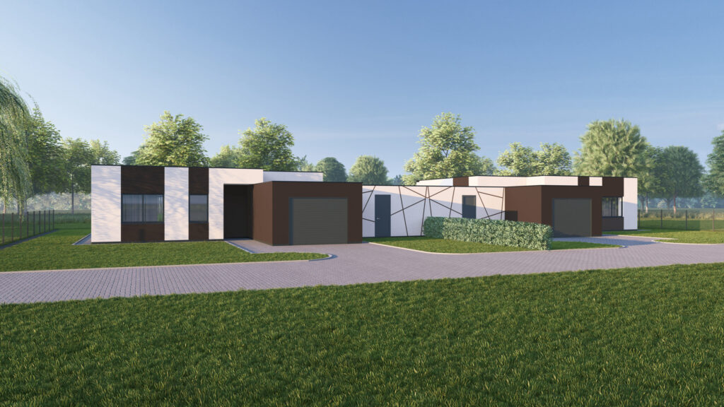 Pakrantės namai (Žygimantų g., Pakrantės g., Paklnės g.) - Private house community - visualization