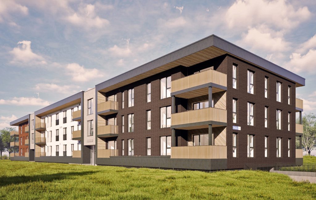 Vikimõisa (Pikaliiva 41, 43) (Pikaliiva 41, 43) - Daudzdzīvokļu nams - vizualizācija