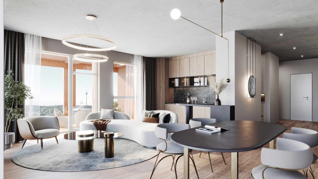 reVINGIS City Space (Geležinio Vilko g. 2) - Multi apartment - visualization