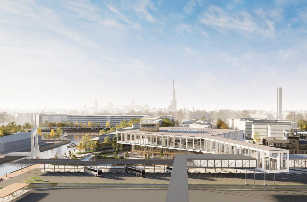 A-reisiterminali & kruiisiterminali ala (Sadama 25 / Logi 2, 4, 6) - Administrative, Parking facility, Port / Harbour - visualization