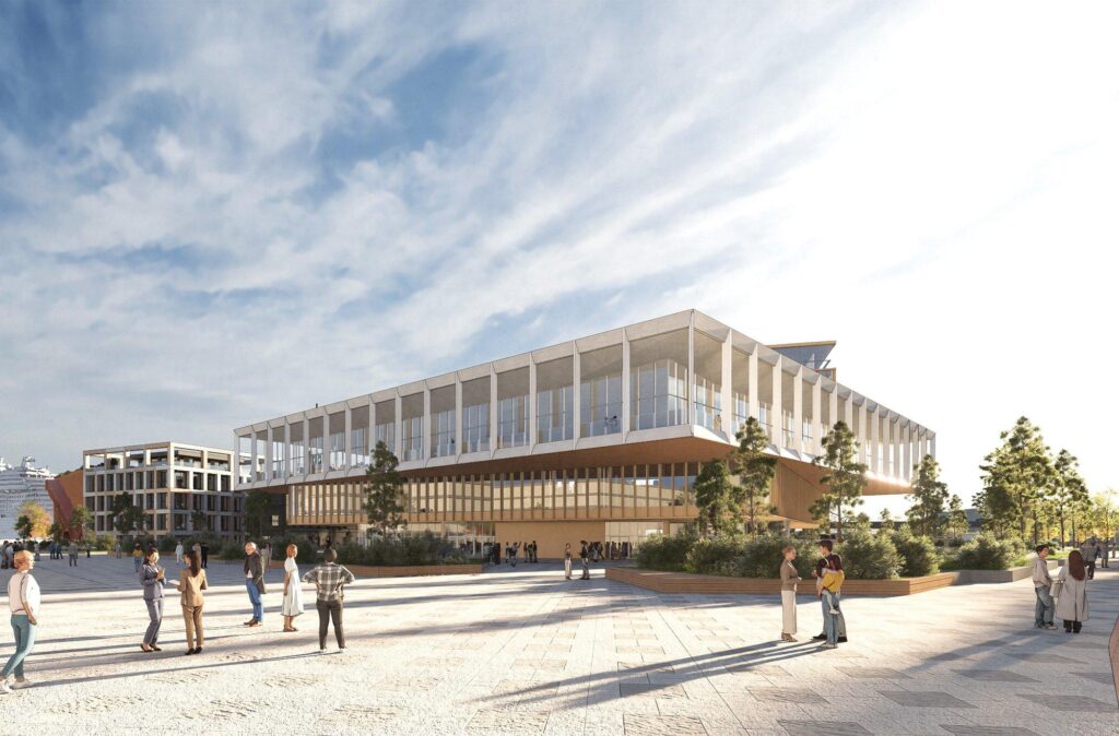 A-reisiterminali & kruiisiterminali ala (Sadama 25 / Logi 2, 4, 6) - Administrative, Parking facility, Port / Harbour - visualization