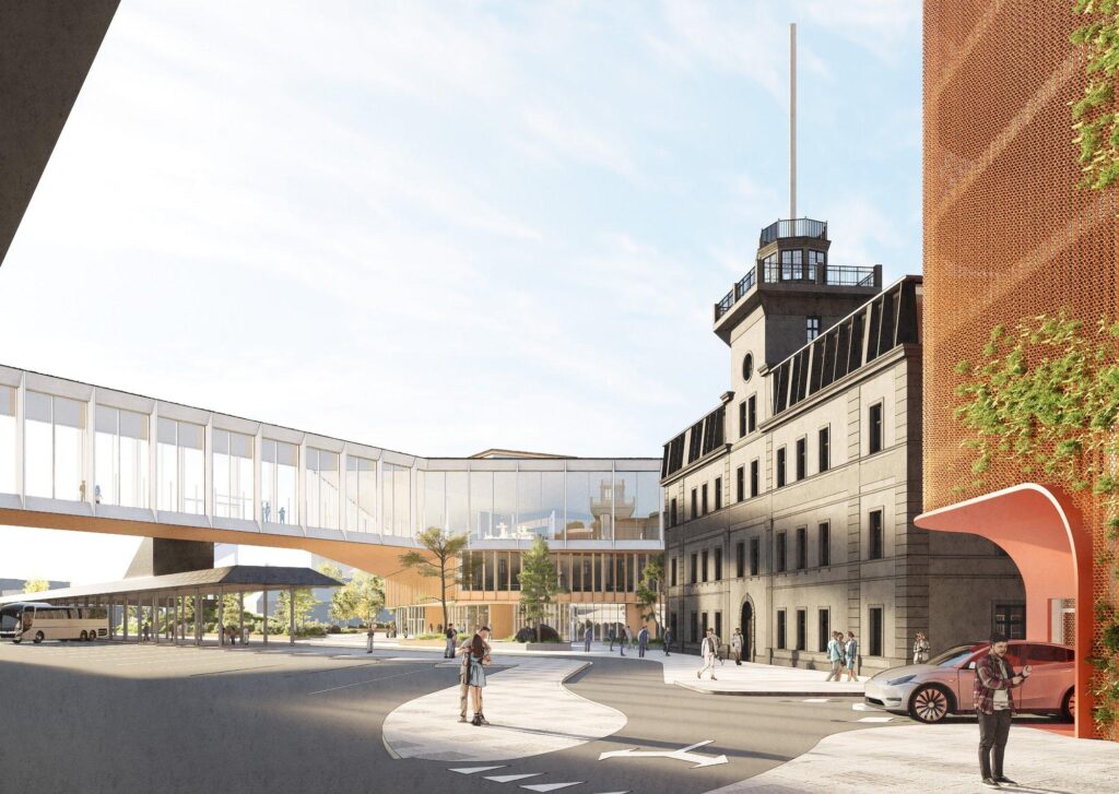 A-reisiterminali & kruiisiterminali ala (Sadama 25 / Logi 2, 4, 6) - Administrative, Parking facility, Port / Harbour - visualization