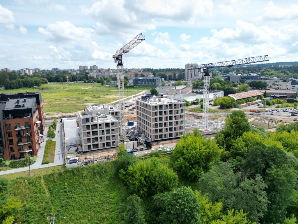 reVINGIS City Space (Geležinio Vilko g. 2) - Multi apartment - construction photos