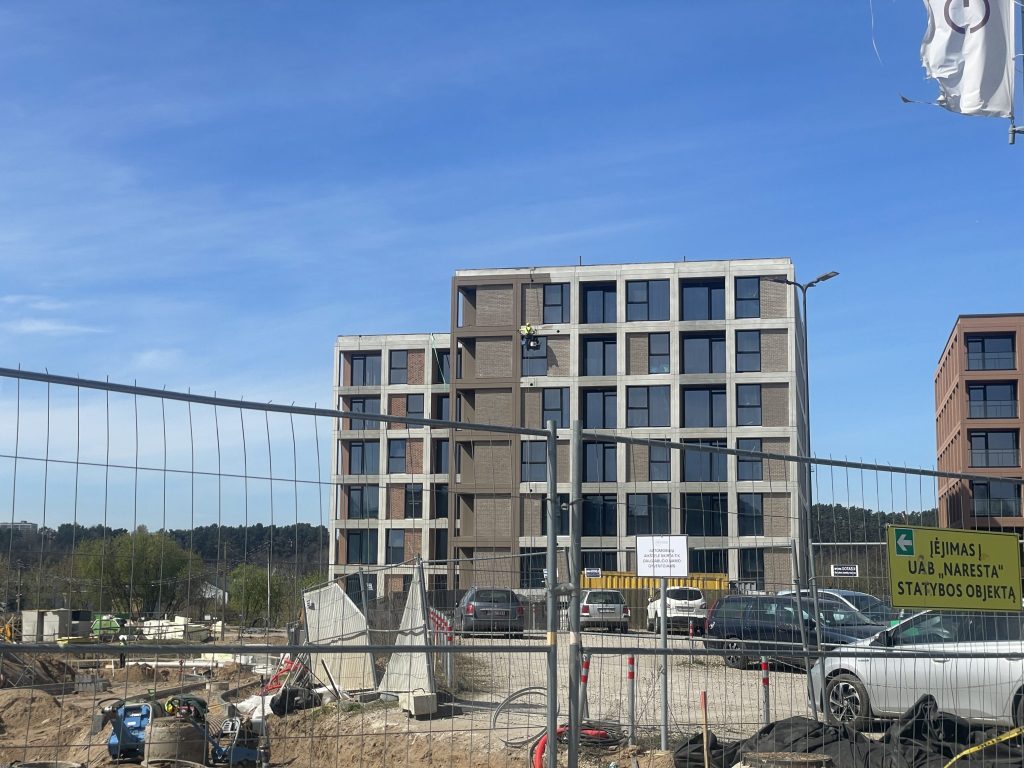 reVINGIS City Space (Geležinio Vilko g. 2) - Daudzdzīvokļu nams - būvdarbu attēli